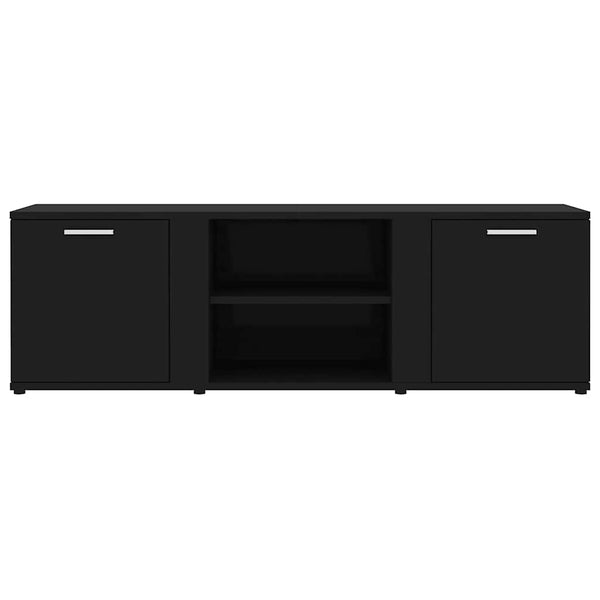 Schwarzer TV-Schrank 120 cm