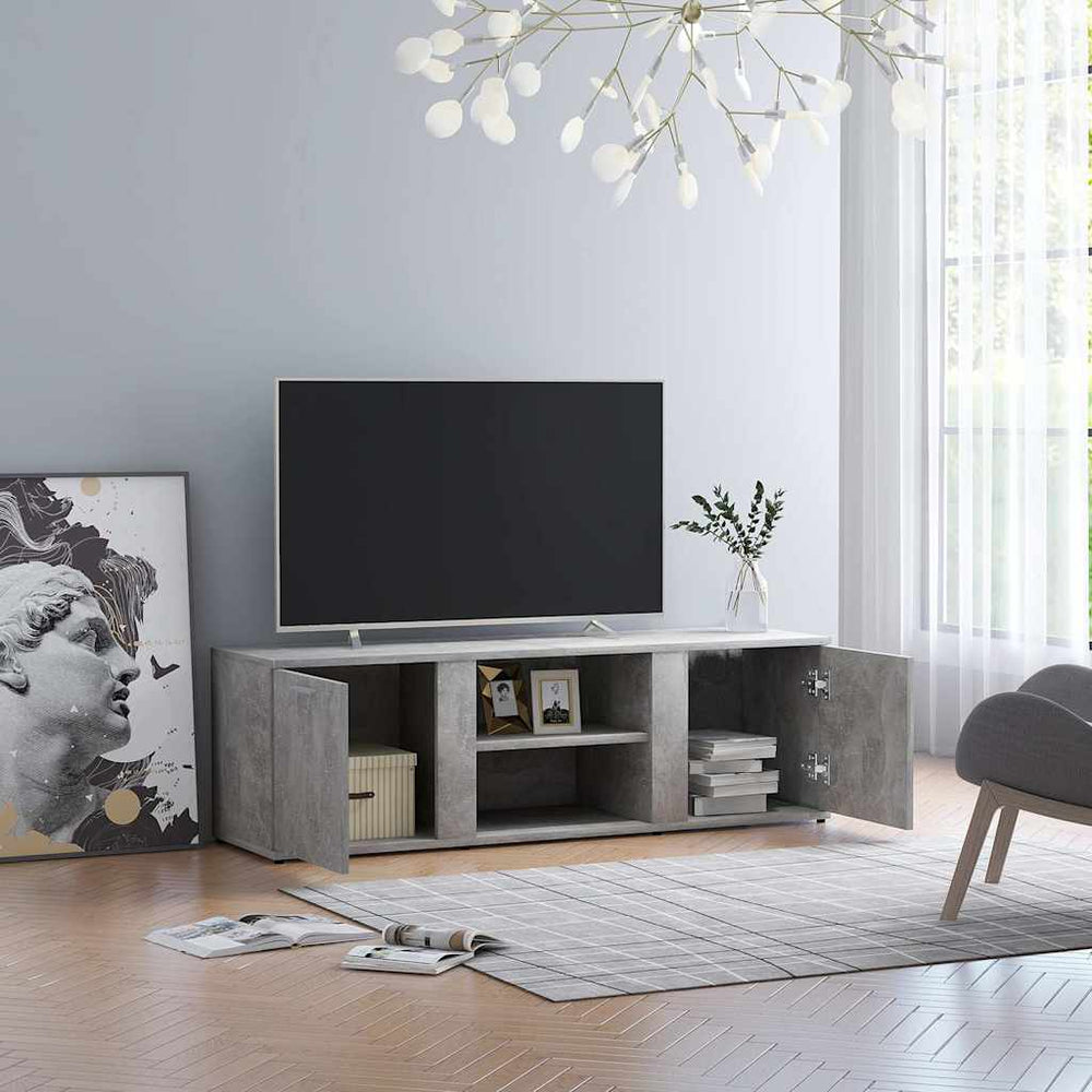 TV-Schrank Betongrau 120 cm