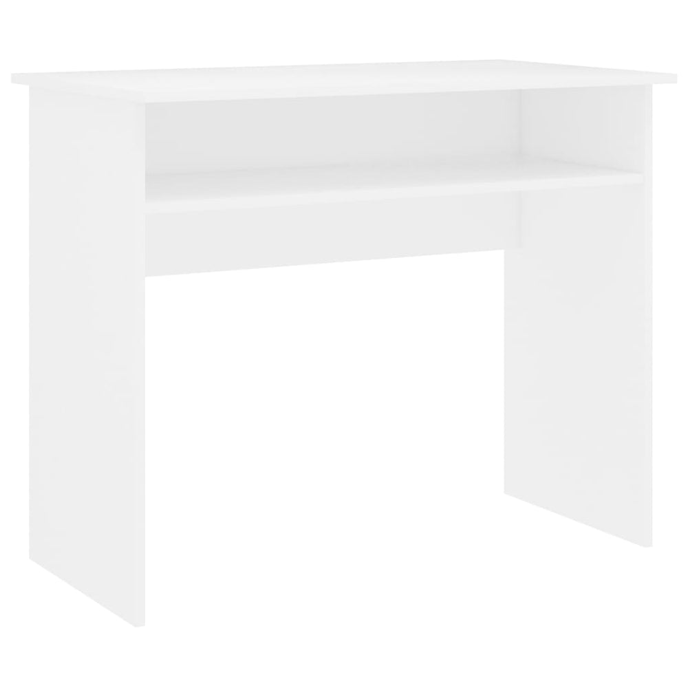Weißer Schreibtisch 90x50 cm