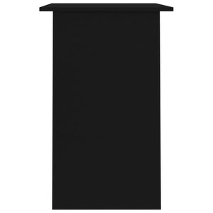 Schwarzer Schreibtisch 90 cm