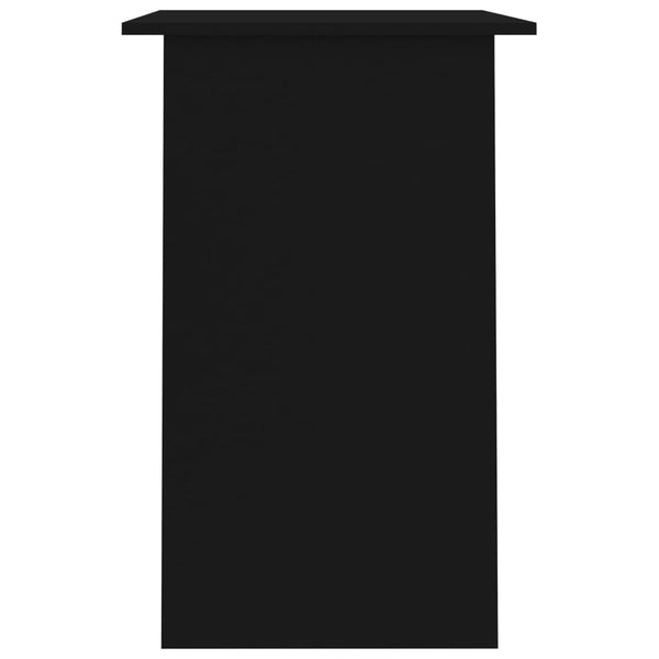 Schwarzer Schreibtisch 90 cm