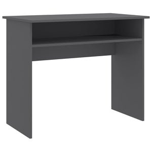 Grauer Schreibtisch 90x50 cm