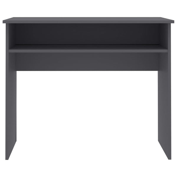Grauer Schreibtisch 90x50 cm