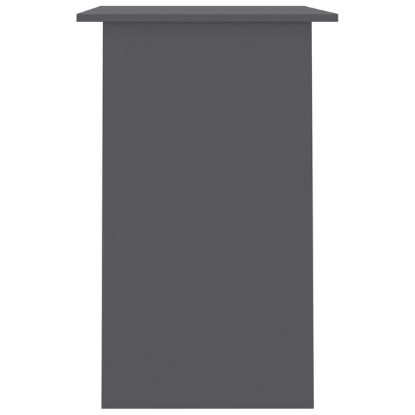 Grauer Schreibtisch 90x50 cm