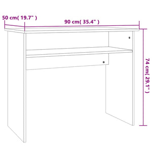 Schreibtisch Sonoma Eiche 90x50 cm
