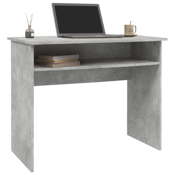Schreibtisch Betongrau 90 cm