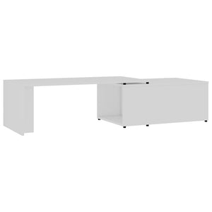 Weißer Couchtisch 150x50 cm