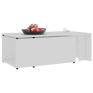 Weißer Couchtisch 150x50 cm