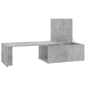 Betongrauer Couchtisch 150 cm