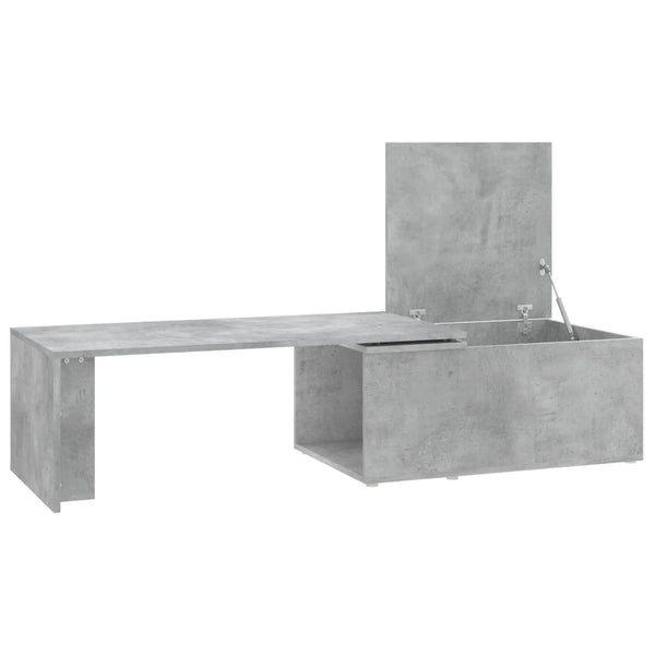 Betongrauer Couchtisch 150 cm