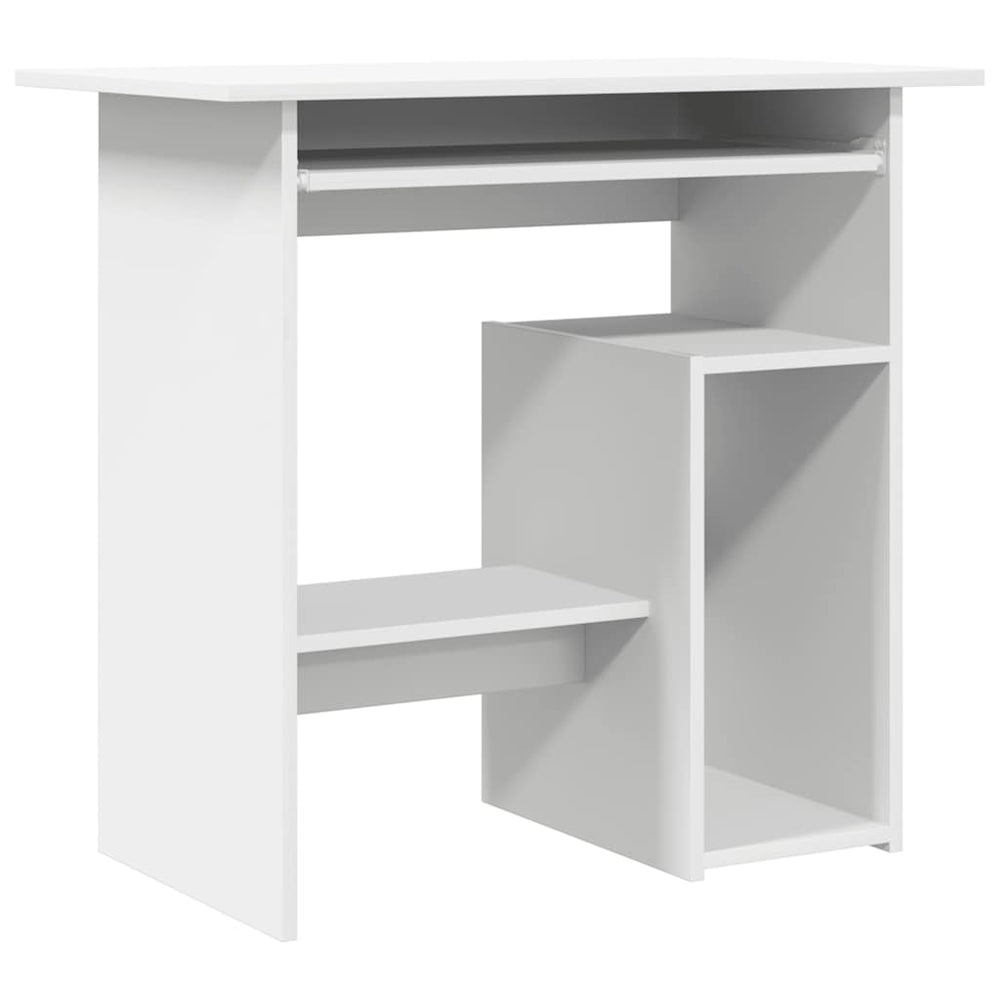 Weißer Schreibtisch 80x45 cm