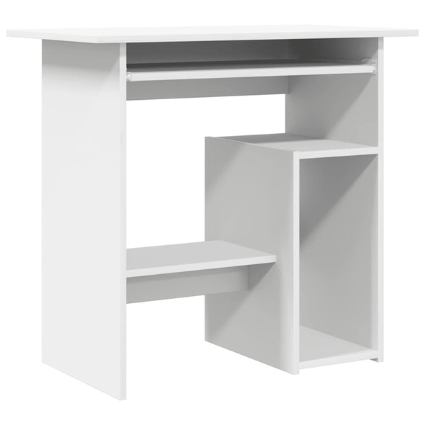 Weißer Schreibtisch 80x45 cm