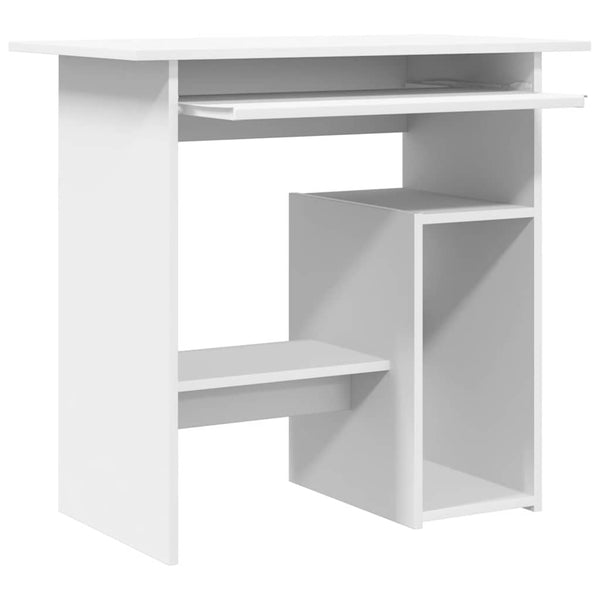 Weißer Schreibtisch 80x45 cm