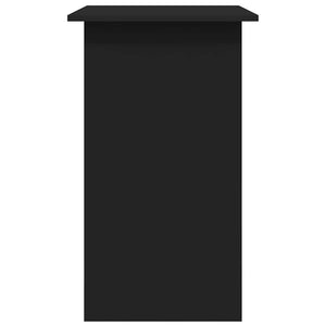 Schwarzer Schreibtisch 80x45 cm