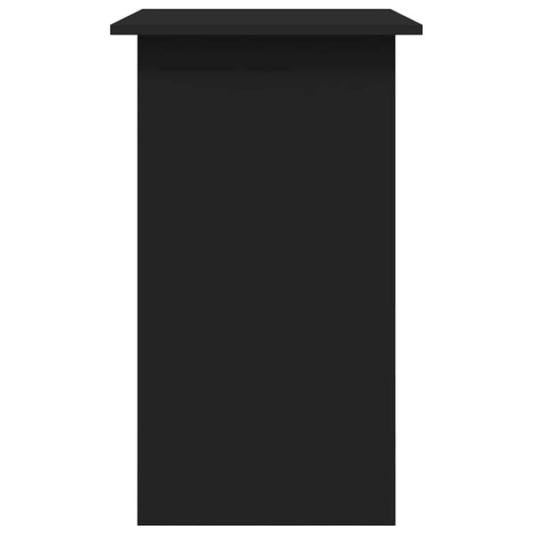 Schwarzer Schreibtisch 80x45 cm