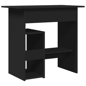 Schwarzer Schreibtisch 80x45 cm