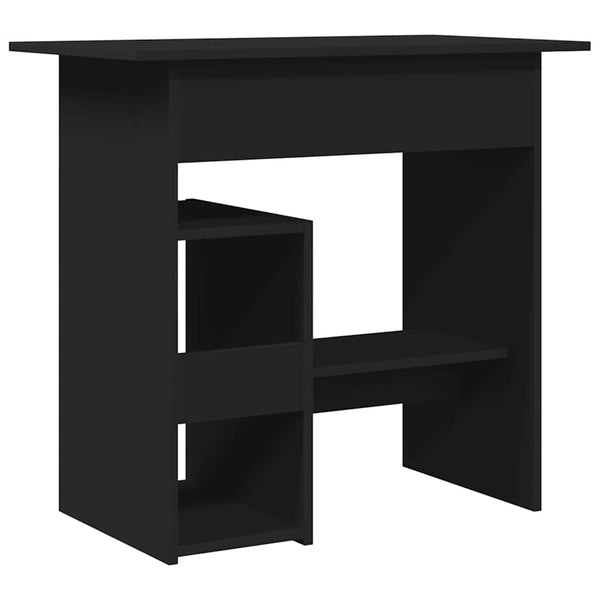 Schwarzer Schreibtisch 80x45 cm