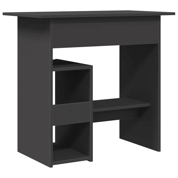 Grauer Schreibtisch 80x45 cm