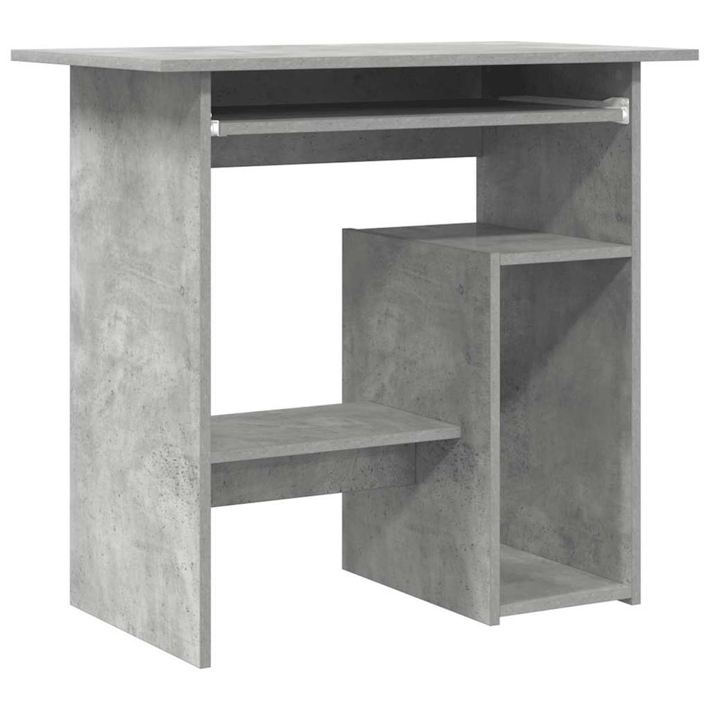 Schreibtisch Betongrau 80x45 cm