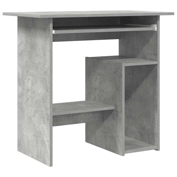 Schreibtisch Betongrau 80x45 cm