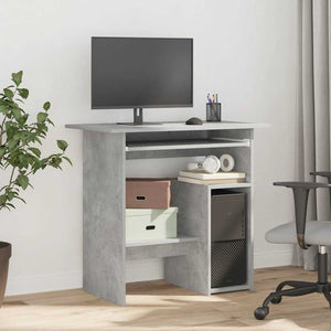 Schreibtisch Betongrau 80x45 cm