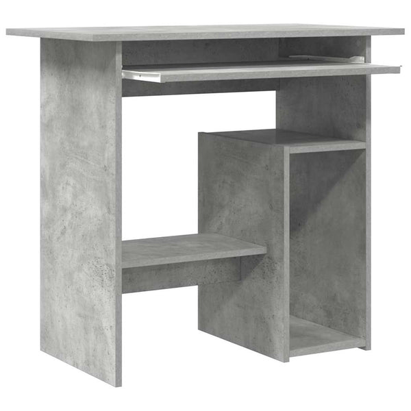 Schreibtisch Betongrau 80x45 cm