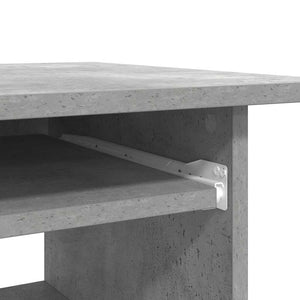 Schreibtisch Betongrau 80x45 cm