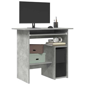 Schreibtisch Betongrau 80x45 cm