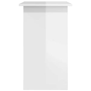 Schreibtisch Hochglanz Weiß 80x45 cm