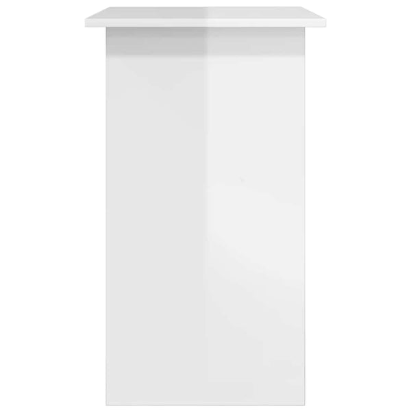 Schreibtisch Hochglanz Weiß 80x45 cm