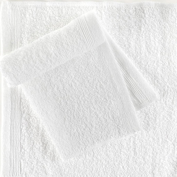 Gästehandtücher 50 Stk. Baumwolle 350 g/m² 30 x 30 cm Weiß