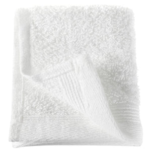 Gästehandtücher 50 Stk. Baumwolle 350 g/m² 30 x 30 cm Weiß