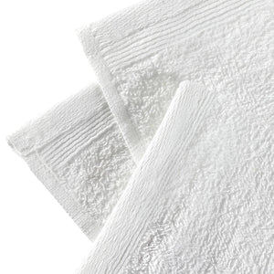 Gästehandtücher 50 Stk. Baumwolle 350 g/m² 30 x 30 cm Weiß