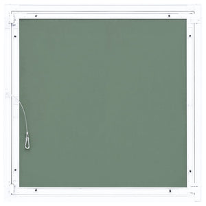 Revisionsklappe mit Aluminium-Rahmen und GK-Einlage 300x300 mm