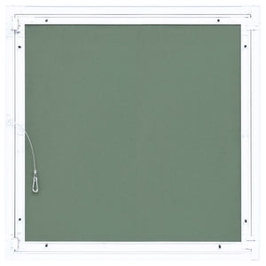 Revisionsklappe mit Aluminium-Rahmen und GK-Einlage 400x400 mm