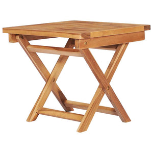 Sonnenliegen 2 Stk. mit Tisch Massivholz Teak