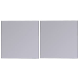 Rahmenlose Spiegelfliesen Glas 16 Stk. 20,5 cm