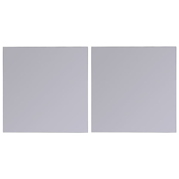 Rahmenlose Spiegelfliesen Glas 16 Stk. 20,5 cm