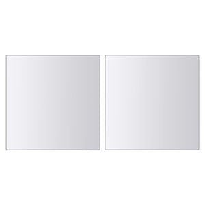 16-tlg. Spiegelfliesen-Set Verschiedene Formen Glas