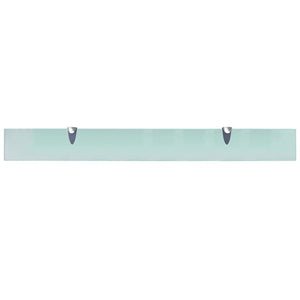 Schweberegale 2 Stk. Glas 90x10 cm 8 mm