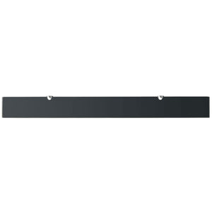 Schweberegale 2 Stk. Glas 100x10 cm 8 mm