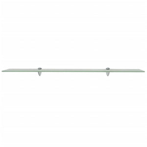 Schweberegale 2 Stk. Glas 100x10 cm 8 mm