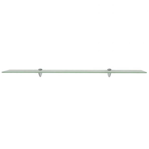 Schweberegale 2 Stk. Glas 100x10 cm 8 mm