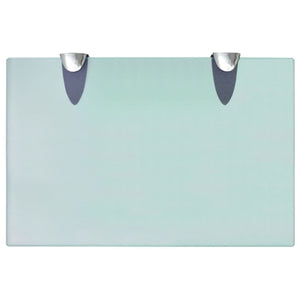 Schweberegale 2 Stk. Glas 30x20 cm 8 mm