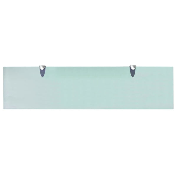 Schweberegale 2 Stk. Glas 80x20 cm 8 mm