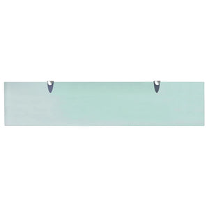 Schweberegale 2 Stk. Glas 90x20 cm 8 mm