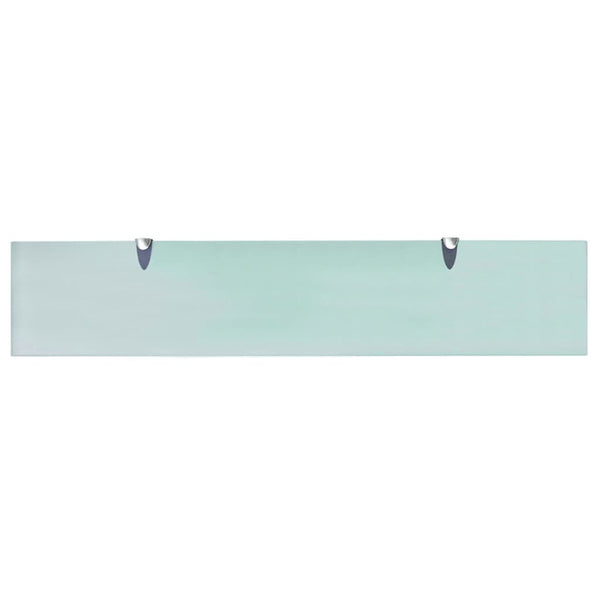 Schweberegale 2 Stk. Glas 100x20 cm 8 mm