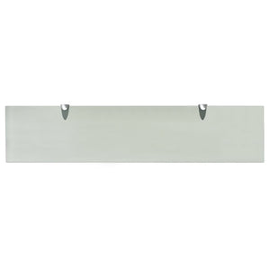 Schweberegale 2 Stk. Glas 90x20 cm 8 mm