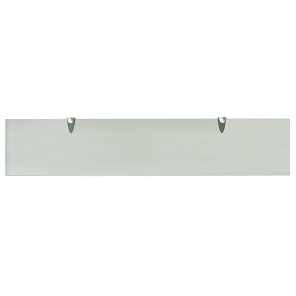 Schweberegale 2 Stk. Glas 100x20 cm 8 mm