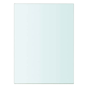 Regalböden 2 Stk. Glas Transparent 20x15 cm